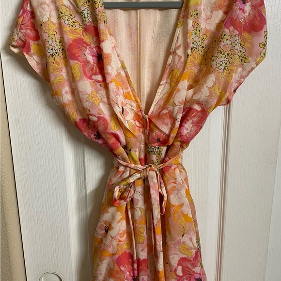 🌸 FREE PEOPLE FREDDY TIE MINI DRESS 🌸 - Picture 3 of 5
